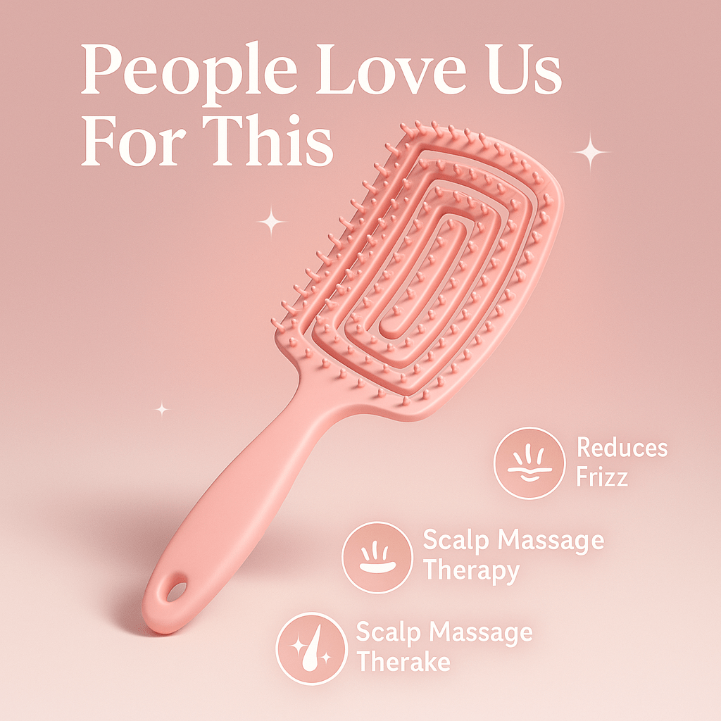 Pain - Free Detangling Brush - Elanuri